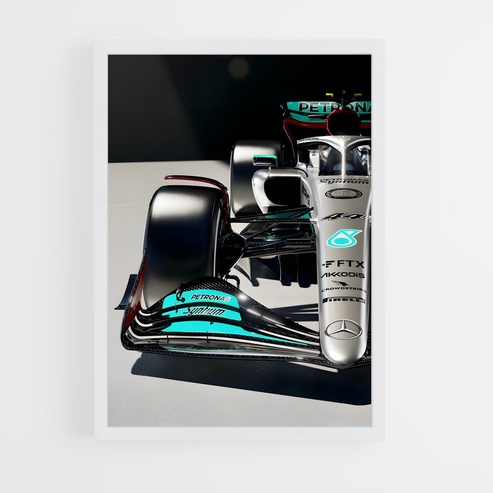 Poster W13 Speedster – affiche Voitures de Formule 1 (vue 3)
